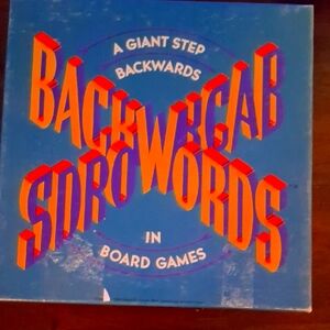 Backwords Board Game - Blue and Orange